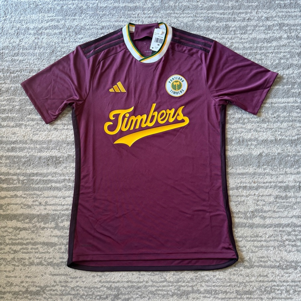 Adidas Portland Timbers Maroon Soccer Jersey